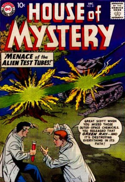 Cover for House of Mystery (DC, 1951 series) #81