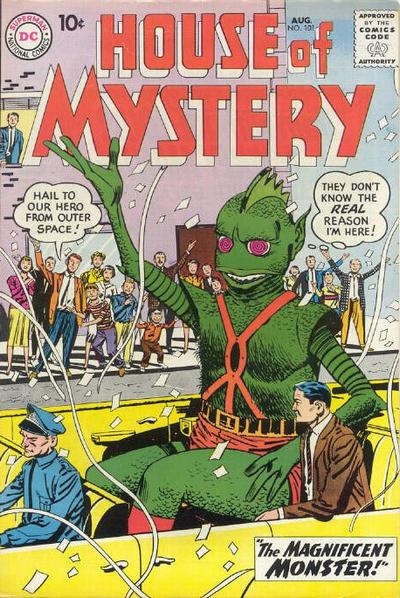 Cover for House of Mystery (DC, 1951 series) #101