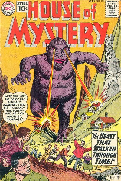 Cover for House of Mystery (DC, 1951 series) #110