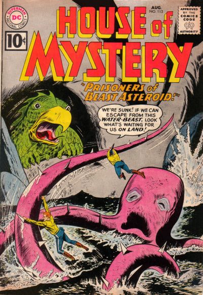 Cover for House of Mystery (DC, 1951 series) #113