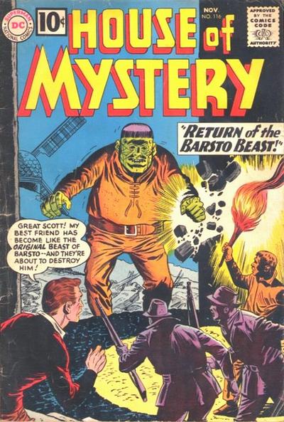 Cover for House of Mystery (DC, 1951 series) #116