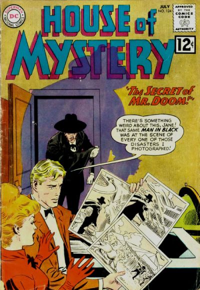 Cover for House of Mystery (DC, 1951 series) #124