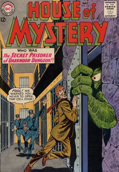 Cover for House of Mystery (DC, 1951 series) #134
