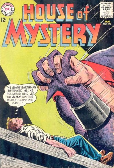 Cover for House of Mystery (DC, 1951 series) #140