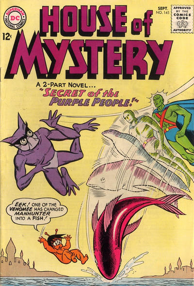 Cover for House of Mystery (DC, 1951 series) #145