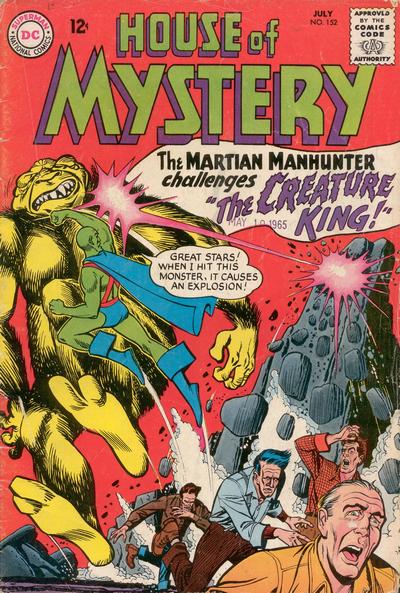 Cover for House of Mystery (DC, 1951 series) #152