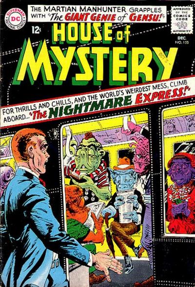 Cover for House of Mystery (DC, 1951 series) #155