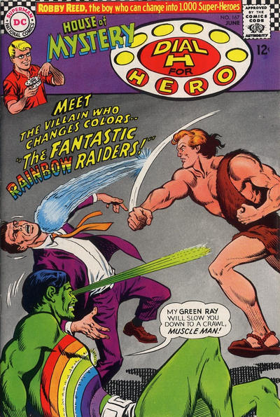 Cover for House of Mystery (DC, 1951 series) #167