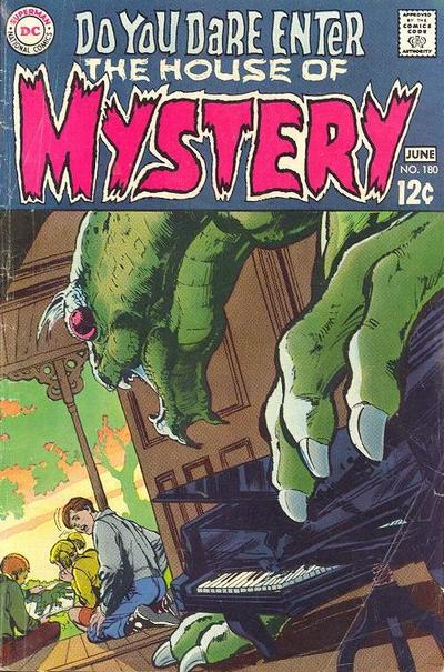 Cover for House of Mystery (DC, 1951 series) #180