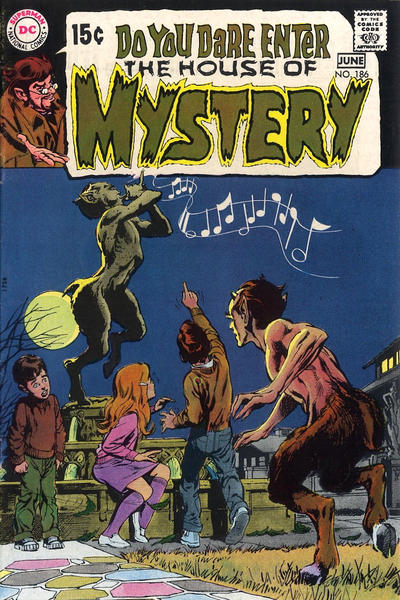 Cover for House of Mystery (DC, 1951 series) #186