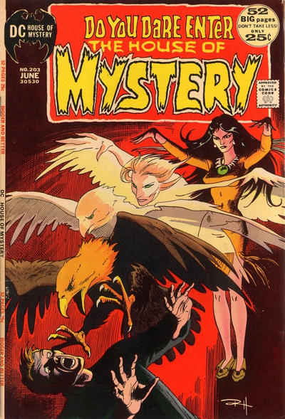 Cover for House of Mystery (DC, 1951 series) #203
