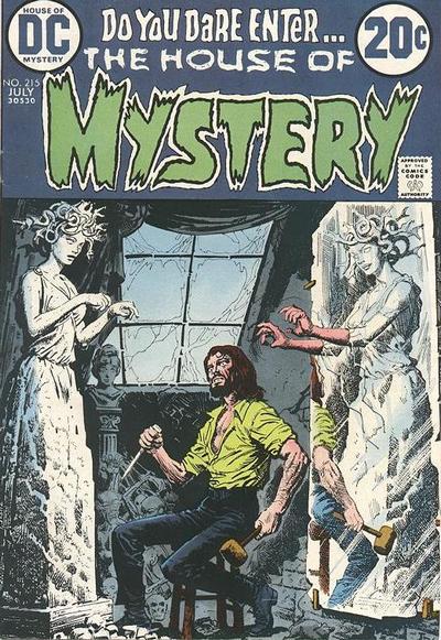 Cover for House of Mystery (DC, 1951 series) #215