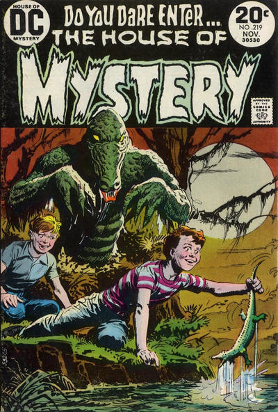 Cover for House of Mystery (DC, 1951 series) #219