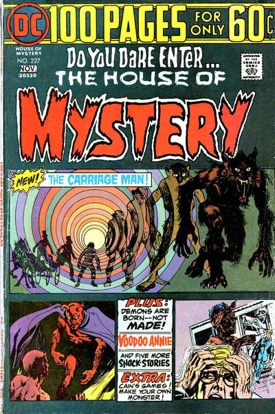 Cover for House of Mystery (DC, 1951 series) #227