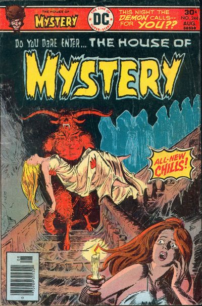 Cover for House of Mystery (DC, 1951 series) #244