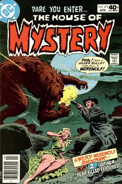 Cover for House of Mystery (DC, 1951 series) #279