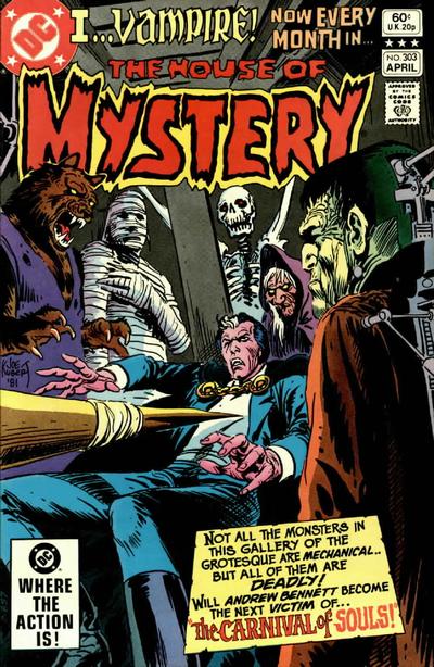 Cover for House of Mystery (DC, 1951 series) #303 [Direct]