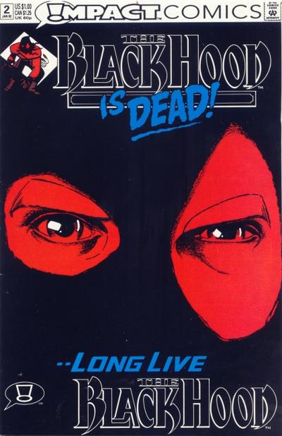 Cover for Black Hood (DC, 1991 series) #2 [Direct]