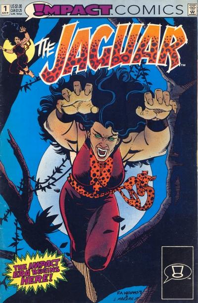 Cover for The Jaguar (DC, 1991 series) #1 [Direct]