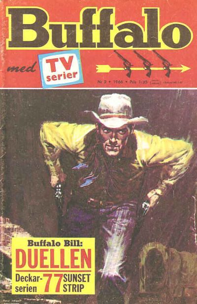 Cover for Buffalo Bill / Buffalo [delas] (Semic, 1965 series) #2/1966