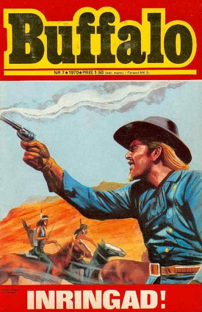 Cover for Buffalo Bill / Buffalo [delas] (Semic, 1965 series) #7/1970