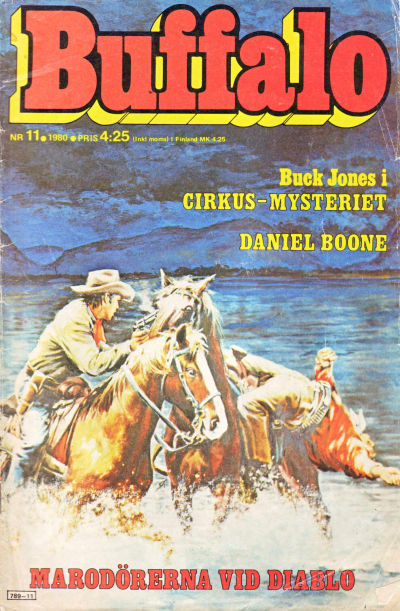 Cover for Buffalo Bill / Buffalo [delas] (Semic, 1965 series) #11/1980