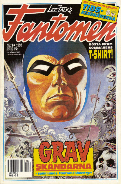 Cover for Fantomen (Semic, 1958 series) #3/1992