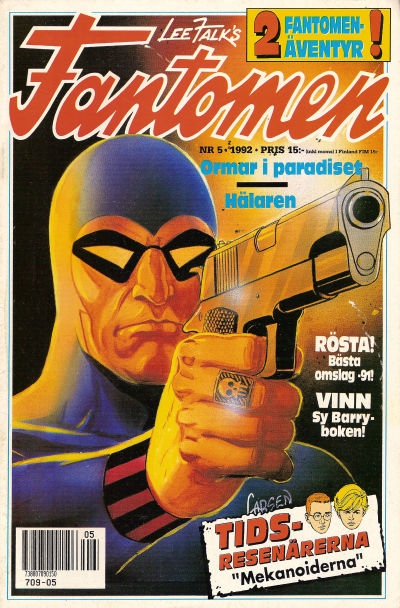 Cover for Fantomen (Semic, 1958 series) #5/1992