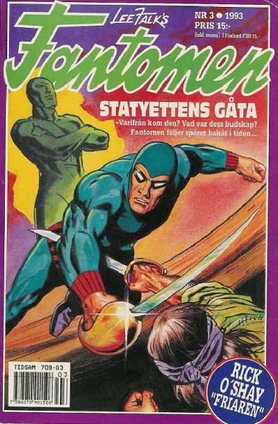 Cover for Fantomen (Semic, 1958 series) #3/1993