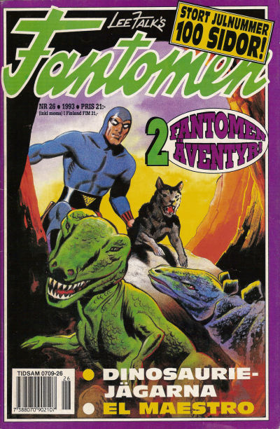 Cover for Fantomen (Semic, 1958 series) #26/1993