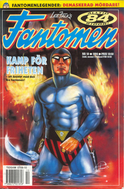 Cover for Fantomen (Semic, 1958 series) #10/1994