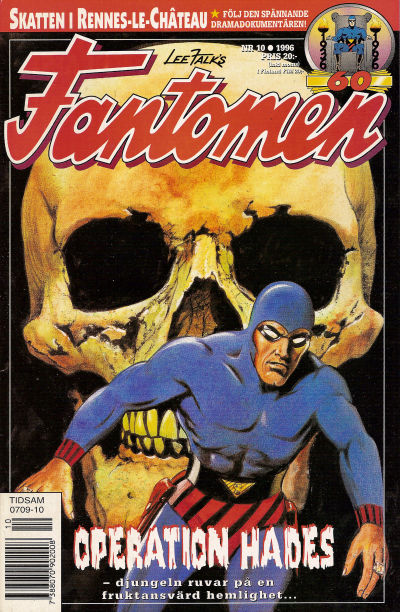 Cover for Fantomen (Semic, 1958 series) #10/1996