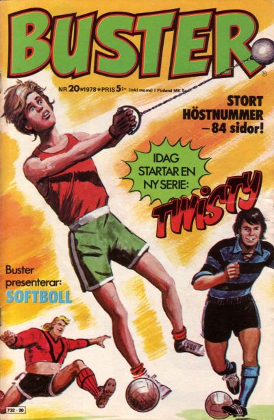 Cover for Buster (Semic, 1970 series) #20/1978