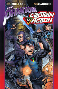 Cover for The Phantom - Captain Action (Moonstone, 2010 series) [Art Thibert cover]