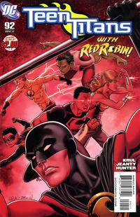 Cover Thumbnail for Teen Titans (DC, 2003 series) #92 [Direct Sales]