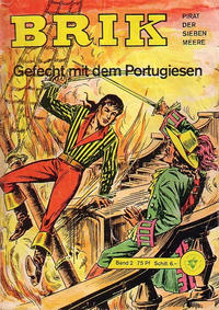 Cover for Brik, Pirat der sieben Meere (Lehning, 1962 series) #2