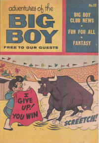 Cover Thumbnail for Adventures of the Big Boy (Webs Adventure Corporation, 1957 series) #33 [West]