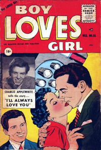 Cover Thumbnail for Boy Loves Girl (Lev Gleason, 1952 series) #55