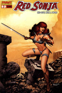 Cover for Red Sonja (Dynamite Entertainment, 2005 series) #1 [Paola Rivera Cover]