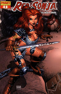 Cover for Red Sonja (Dynamite Entertainment, 2005 series) #1 [Art Adams Retailer Incentive Cover (1 in 25)]