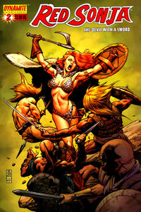 Cover Thumbnail for Red Sonja (Dynamite Entertainment, 2005 series) #2 [J. G. Jones Cover]