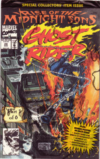 Cover for Ghost Rider (Marvel, 1990 series) #28 [Direct]