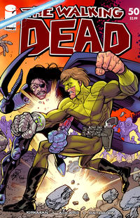Cover for The Walking Dead (Image, 2003 series) #50 [Erik Larsen Variant Cover]