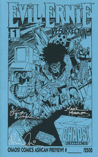 Cover Thumbnail for Evil Ernie: The Resurrection Ashcan Preview (Chaos! Comics, 1993 series) #1