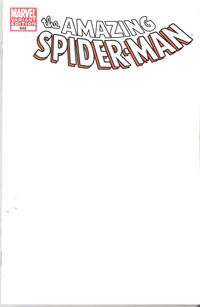 Cover Thumbnail for The Amazing Spider-Man (Marvel, 1999 series) #648 [Variant Edition - Blank Cover]