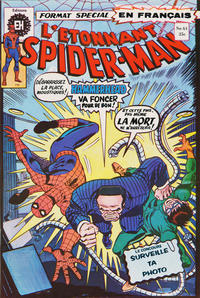 Cover Thumbnail for L'Étonnant Spider-Man (Editions Héritage, 1969 series) #61
