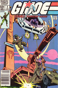 Cover Thumbnail for G.I. Joe, A Real American Hero (Marvel, 1982 series) #8 [Newsstand]