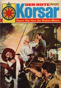 Cover Thumbnail for Der Rote Korsar (Bastei Verlag, 1970 series) #8 - Der Herr der sieben Meere