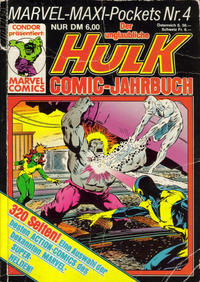 Cover for Marvel-Maxi-Pockets (Condor, 1980 series) #4