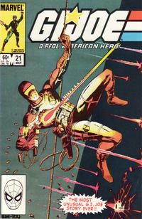 Cover Thumbnail for G.I. Joe, A Real American Hero (Marvel, 1982 series) #21 [Direct]